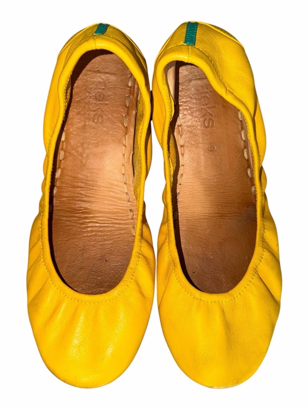 T30 Tieks Golden Yellow Ballet Flats